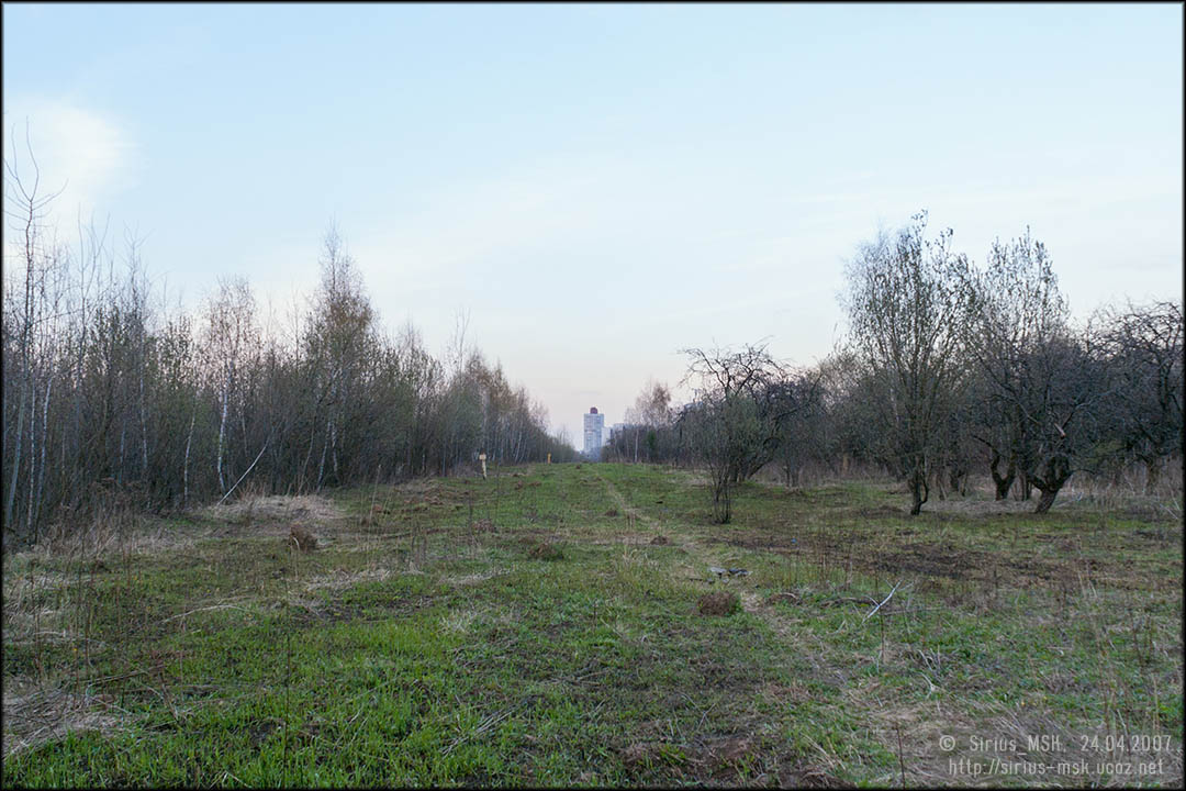Бирюлёвский лесопарк, 24.04.2007